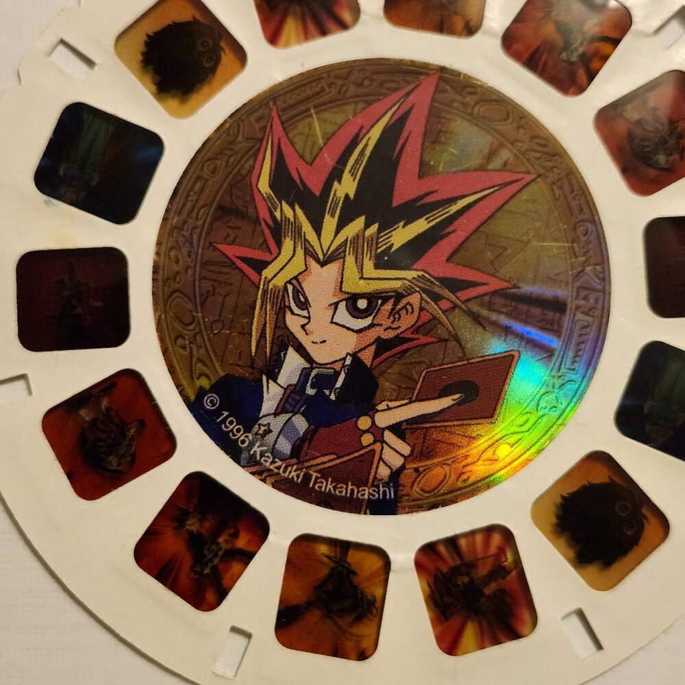 RETRO YU-GI-Oh! View Master Slides x 3 1996